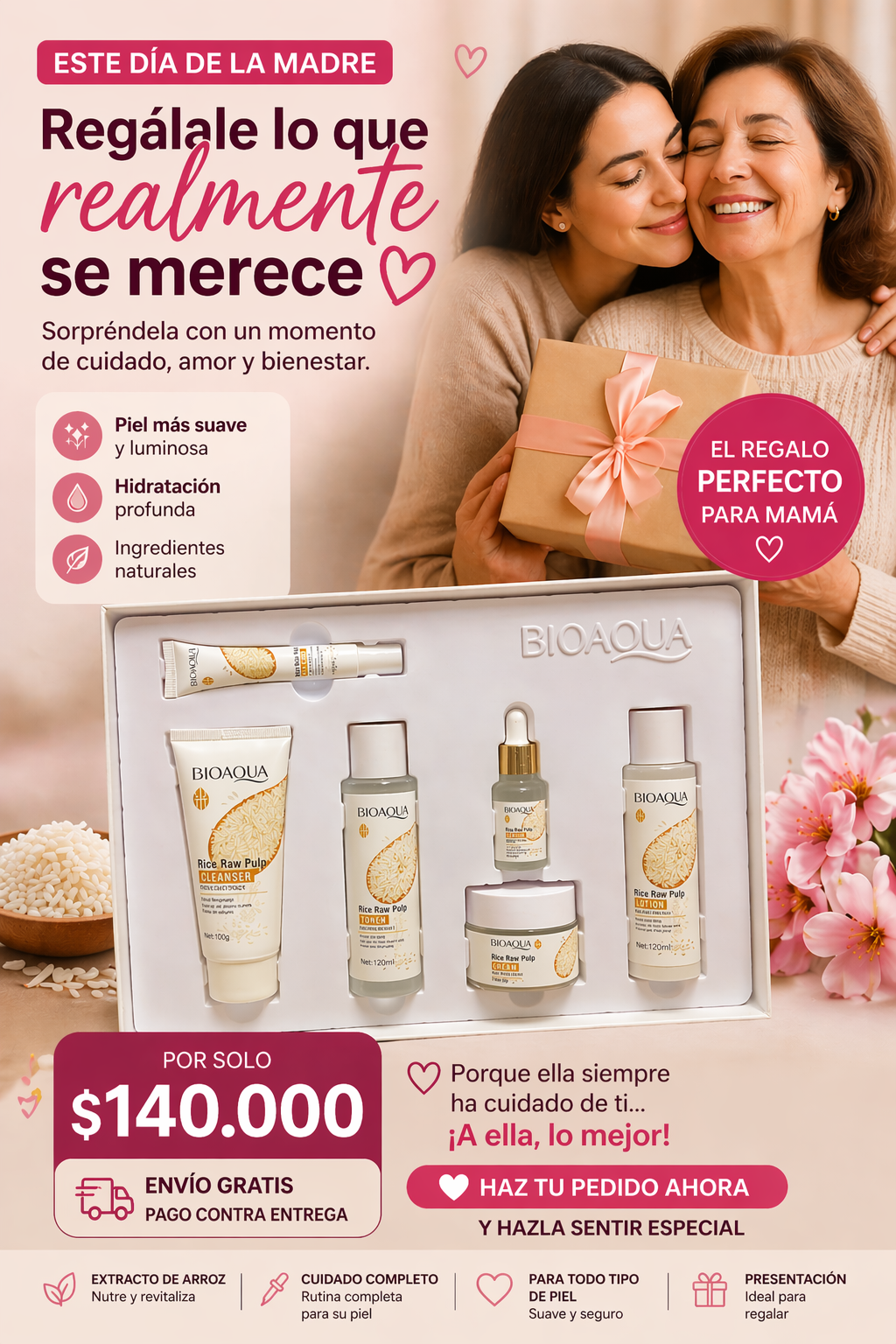 Kit Bioaqua 6 Productos