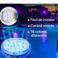 Kit de iluminación RGB para piscinas - Inalámbrico con control remoto