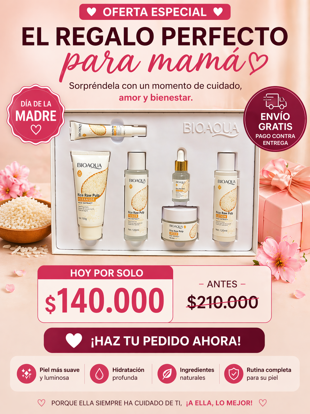 Kit Bioaqua 6 Productos